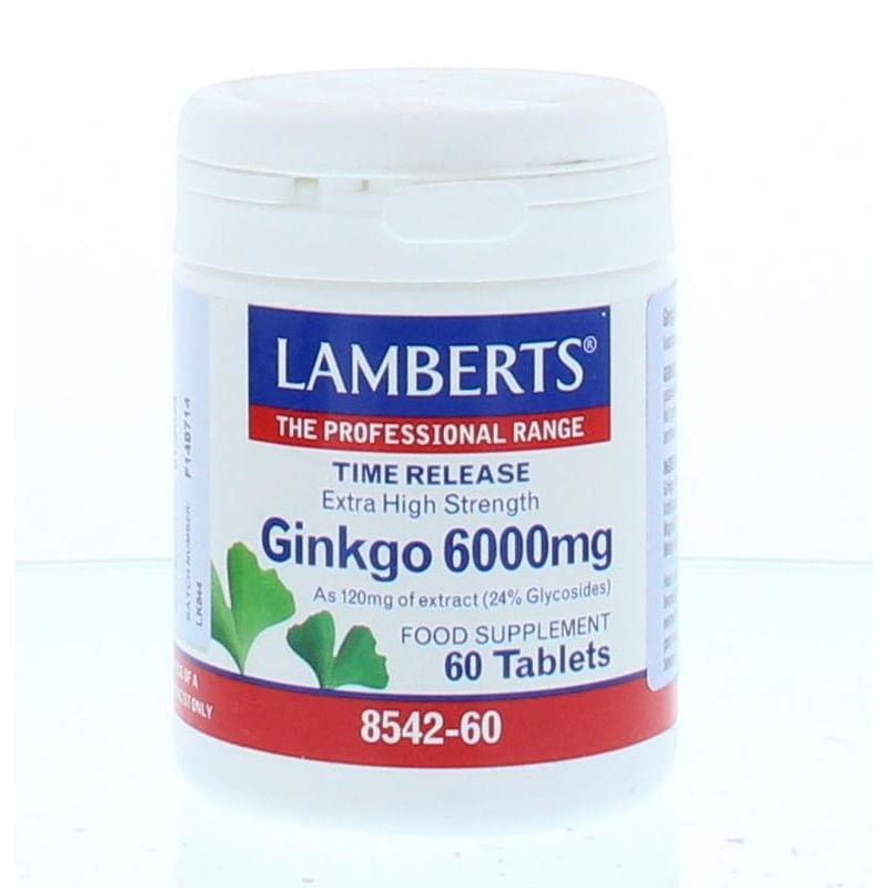 Lamberts Ginkgo 6000 mg afbeelding