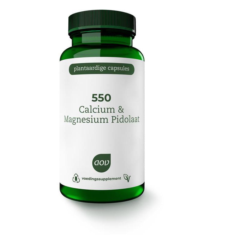AOV Voedingssupplementen 550 Calcium Magnesium Pidolaat afbeelding