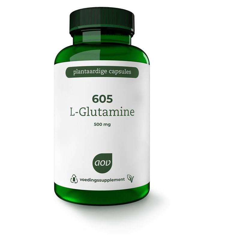 AOV Voedingssupplementen 605 L-Glutamine 500 mg afbeelding