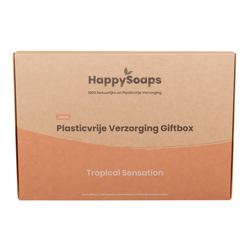 HappySoaps Giftbox Tropical Sensation Medium afbeelding