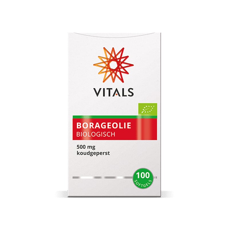 Vitals Borageolie 500 mg Biologisch afbeelding