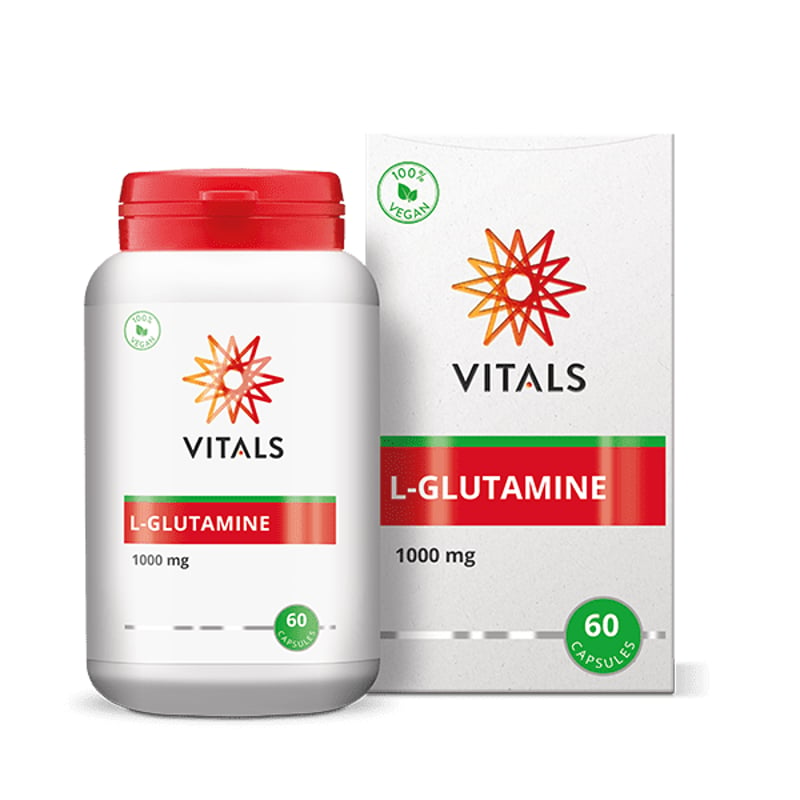 Vitals L-Glutamine 1000 mg afbeelding
