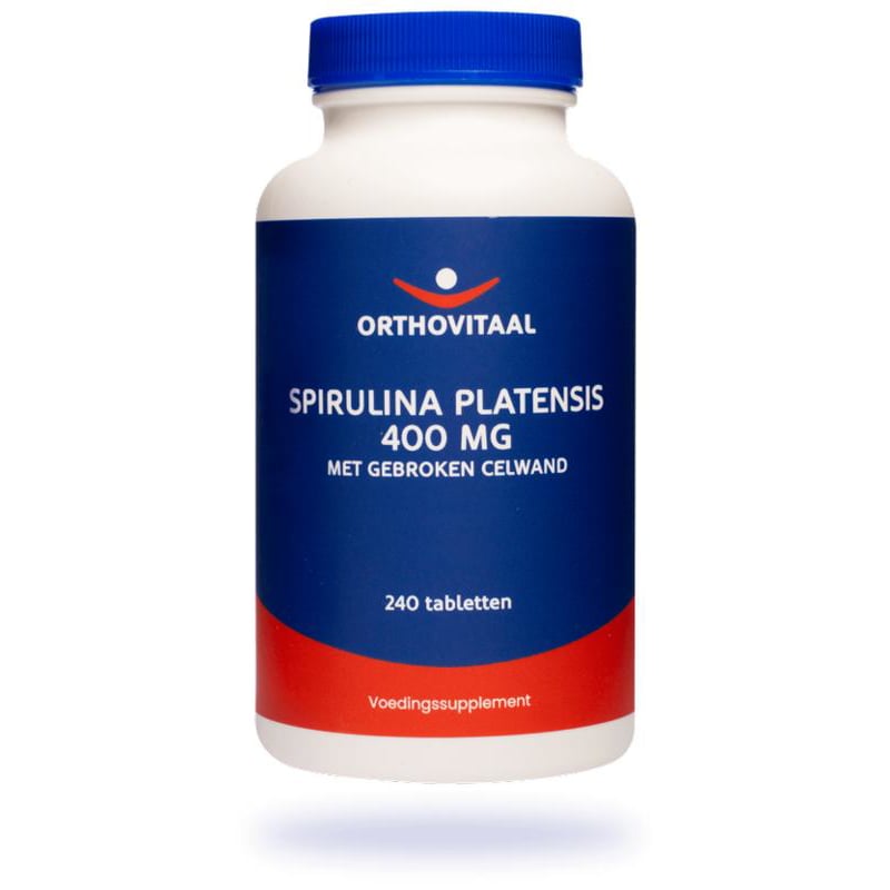 Orthovitaal Spirulina Platensis 400 mg afbeelding