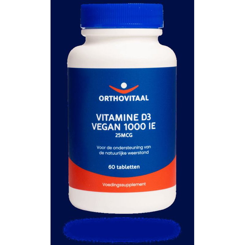 Orthovitaal Vegan Vitamine D3 1000ie afbeelding