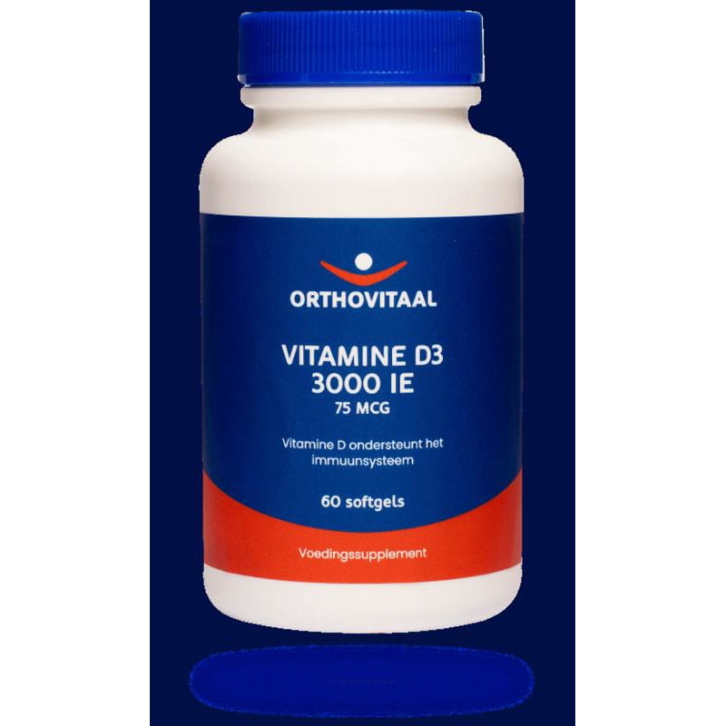Orthovitaal Vitamine D3 3000IE afbeelding