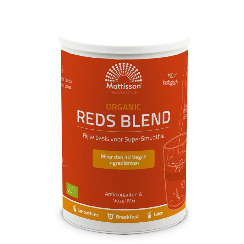Mattisson Healthstyle Reds Blend Poeder Organic afbeelding
