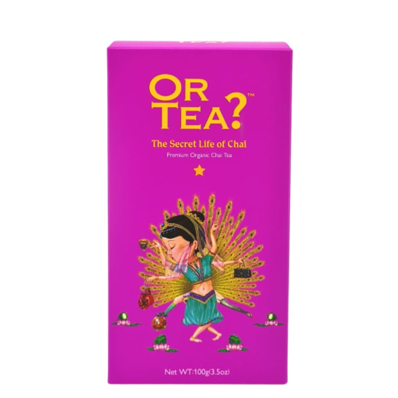 Or Tea Organic The Secret Life of Chai Thee Navulling afbeelding
