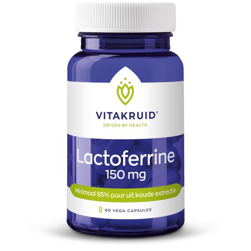 Vitakruid Lactoferrine 150 mg minimaal 95% Puur + C afbeelding