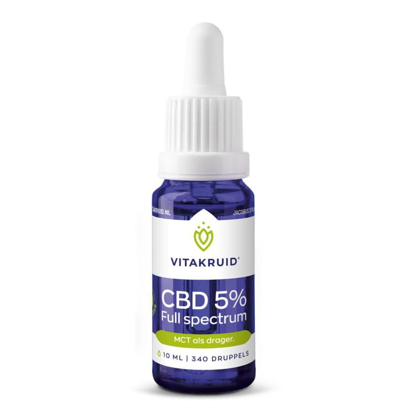 Vitakruid CBD Olie 5% Full Spectrum afbeelding