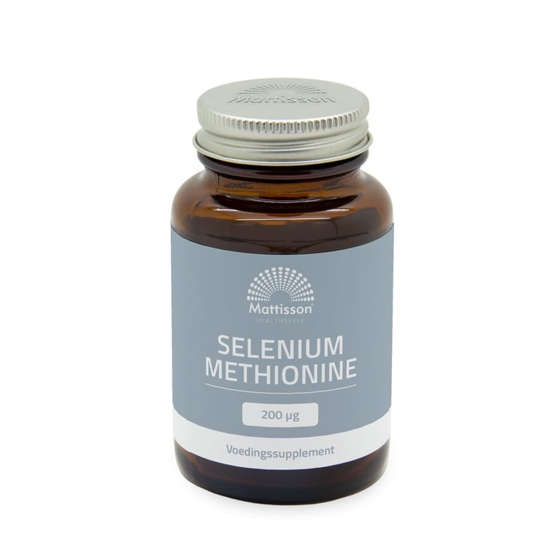 Mattisson Healthstyle Selenium Methionine 200mcg afbeelding