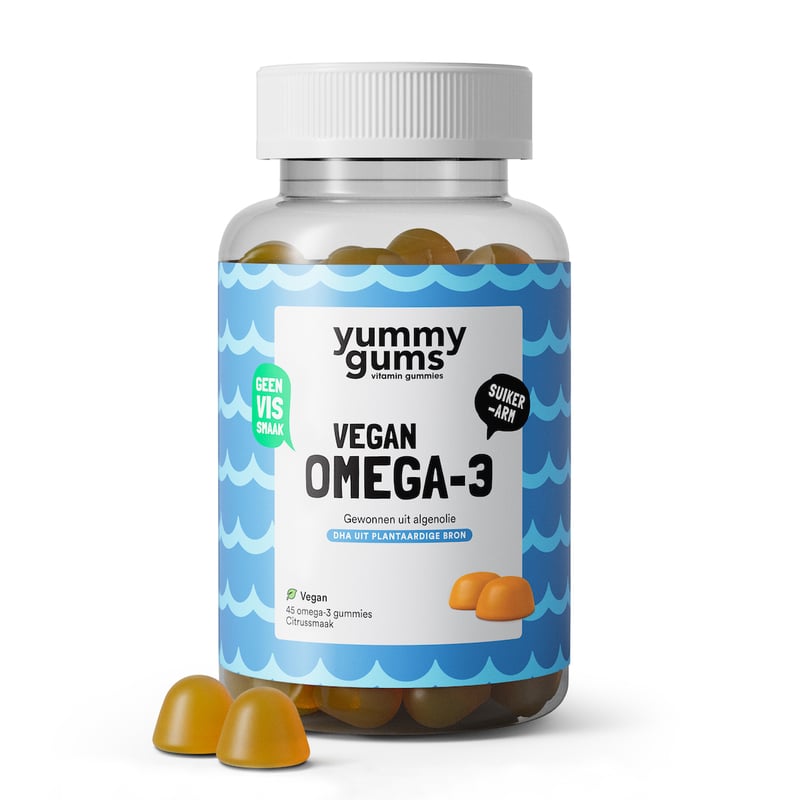 Yummygums Vegan Omega-3 Gummies afbeelding