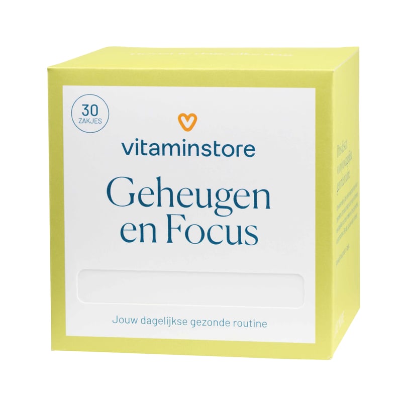 Vitaminstore Dagdosering Geheugen en Focus afbeelding