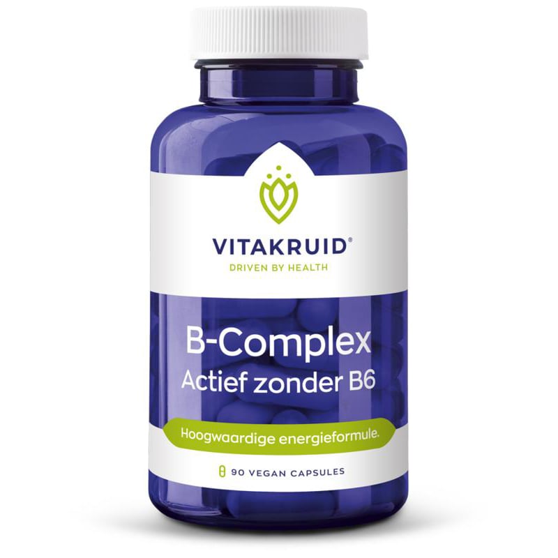 Vitakruid B-Complex actief zonder B6 afbeelding