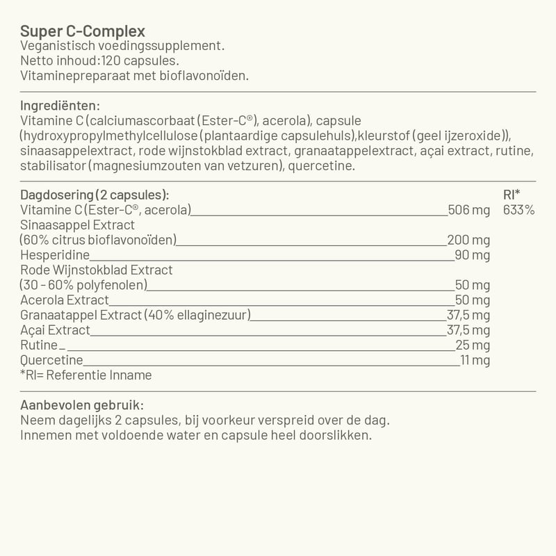 Vitaminstore Super C-Complex (vitamine c) afbeelding