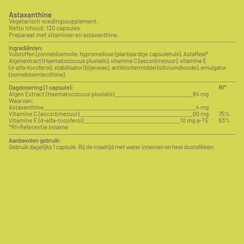 Vitaminstore Astaxanthine afbeelding