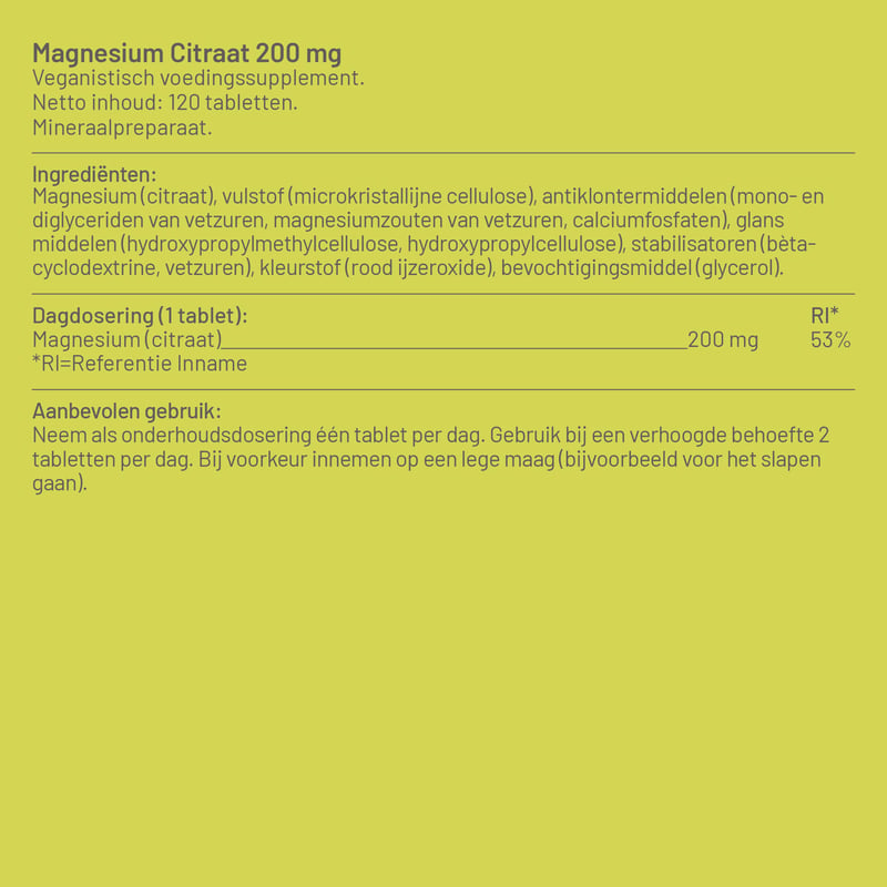 Vitaminstore Magnesium Citraat (magnesium citrate) afbeelding