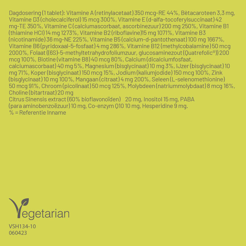 Vitaminstore Multi Vitaminen (multivitamine) afbeelding