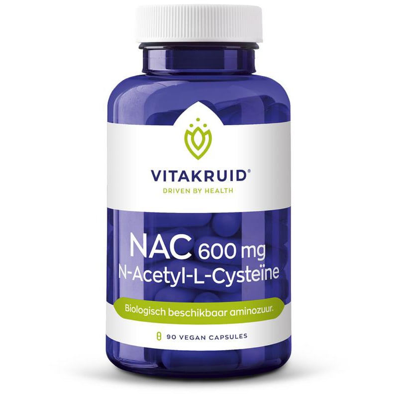 Vitakruid NAC 600 mg N-Acetyl-L-Cysteine afbeelding