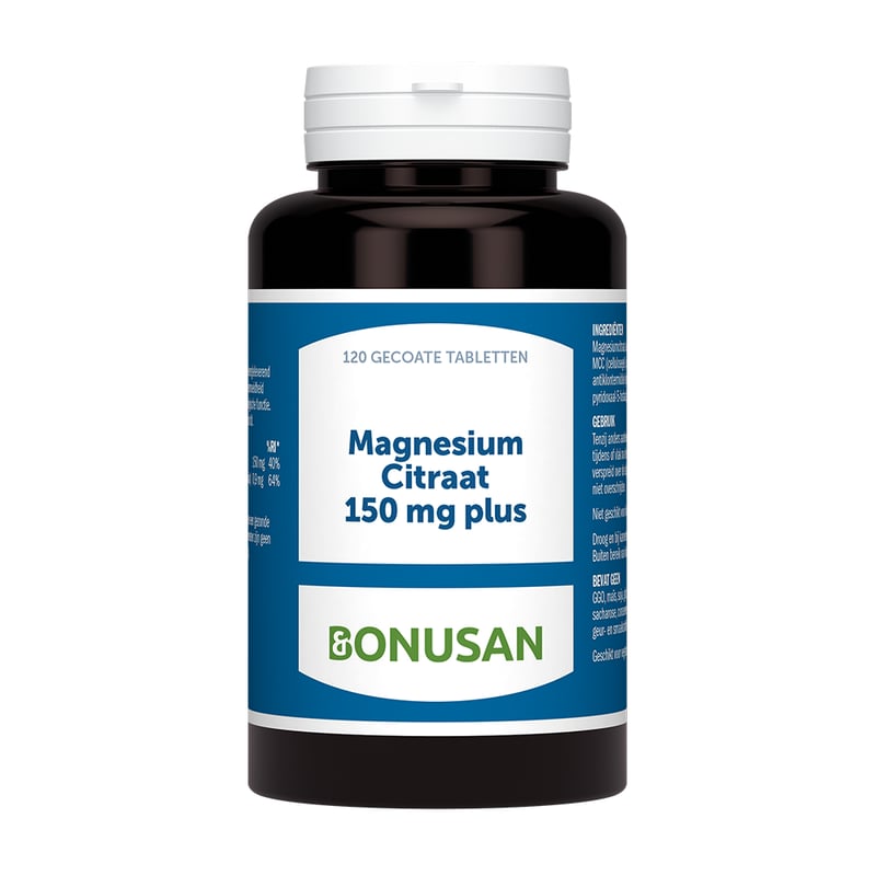 Bonusan Magnesiumcitraat 150 mg plus afbeelding