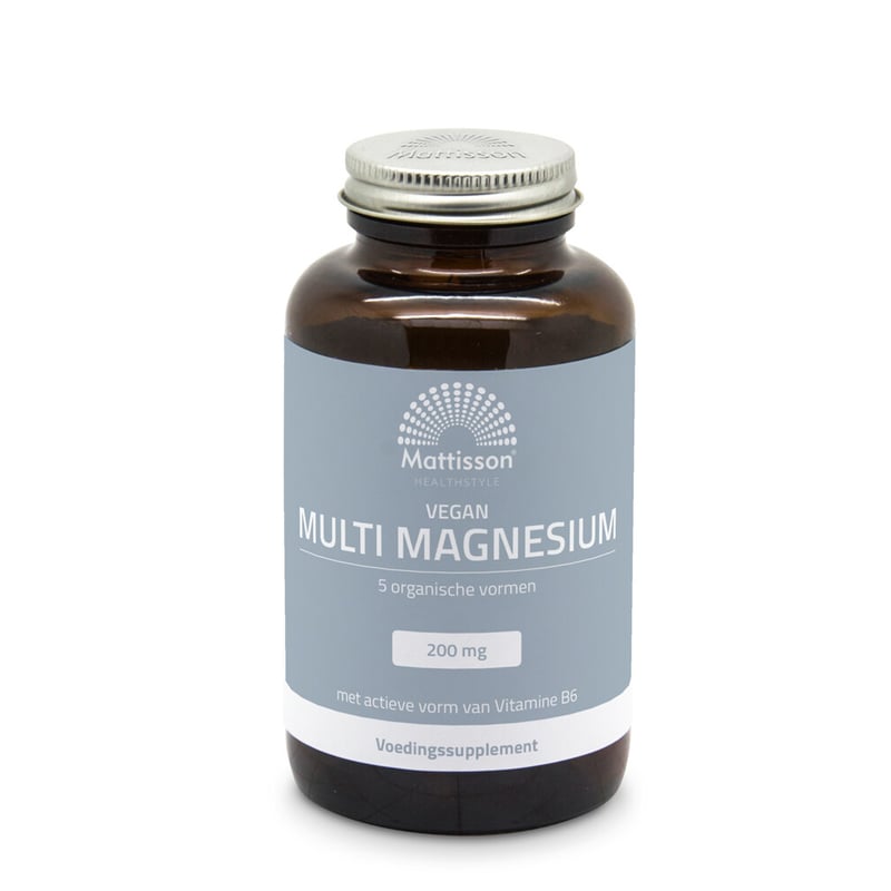 Mattisson Healthstyle Multi Magnesium Complex 200 mg afbeelding
