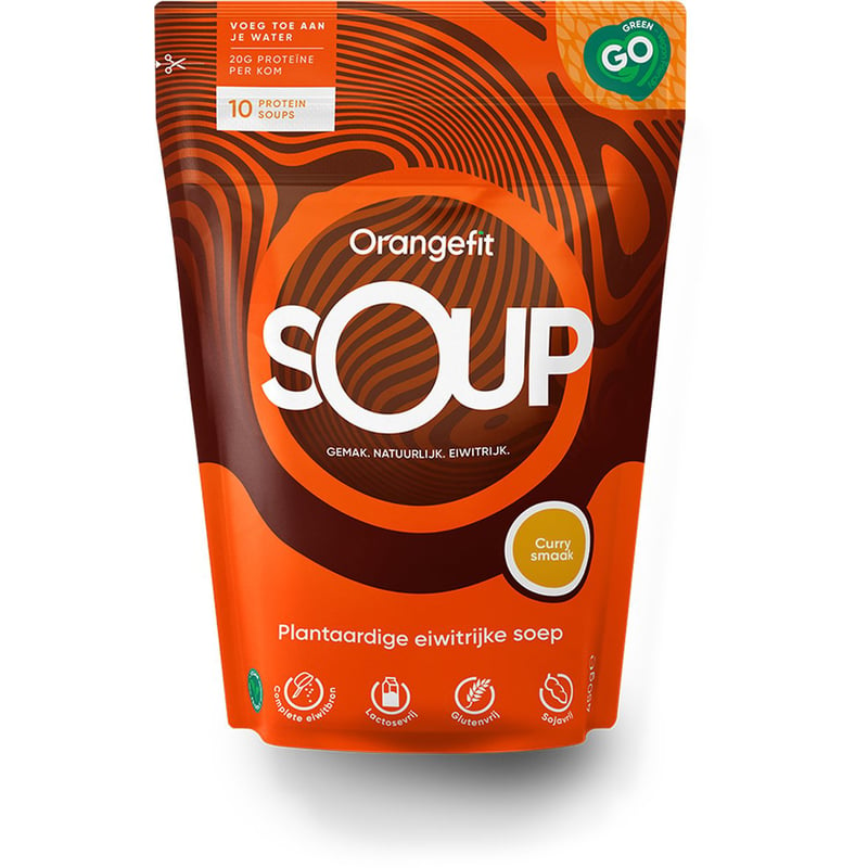 Orangefit Protein Soup Currysmaak afbeelding