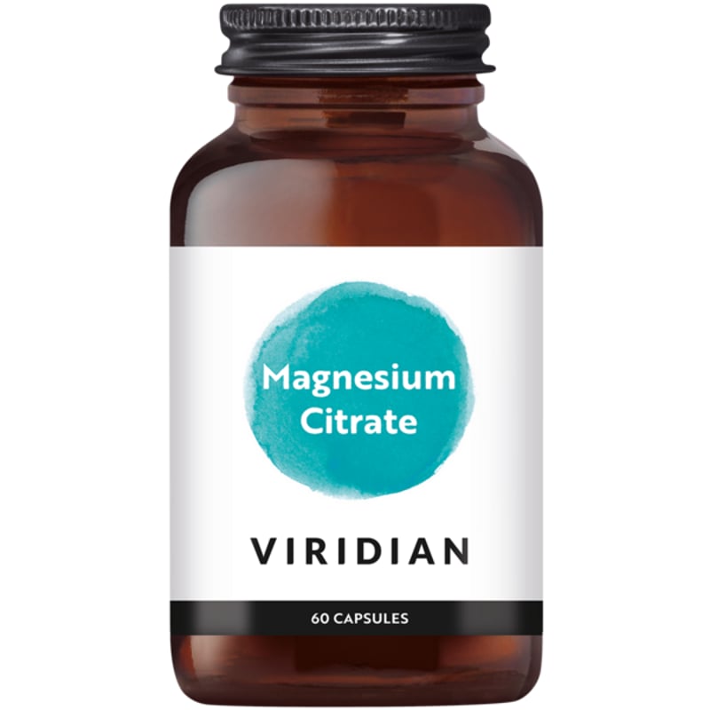 Viridian Magnesium Citrate capsules afbeelding