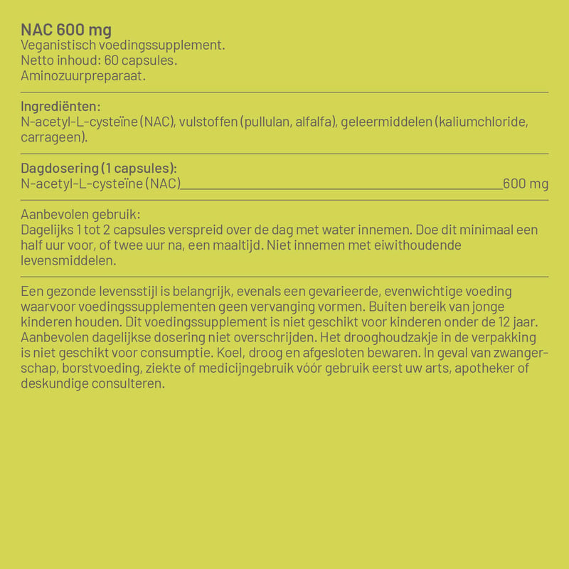 Vitaminstore NAC 600 mg afbeelding