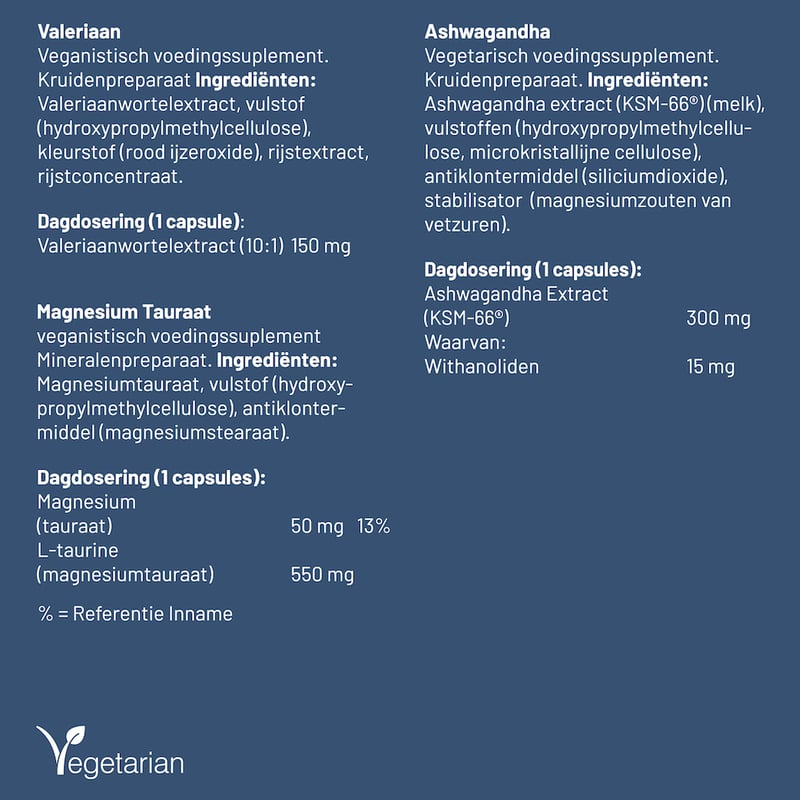 Vitaminstore Dagdosering Nachtrust afbeelding