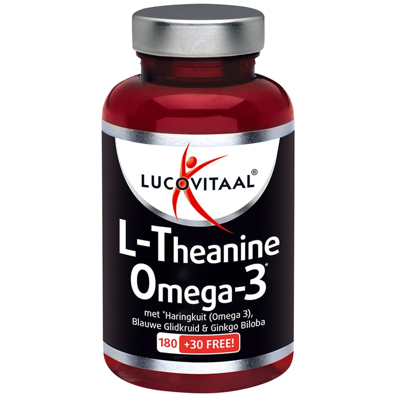 Lucovitaal L-theanine Omega 3 afbeelding