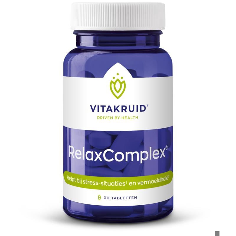 Vitakruid Relaxcomplex 1250mg Magnesium Tauraat & D3 afbeelding