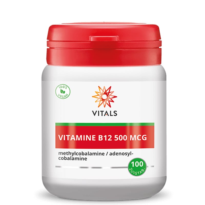 Vitals Vitamine B12 500mcg afbeelding
