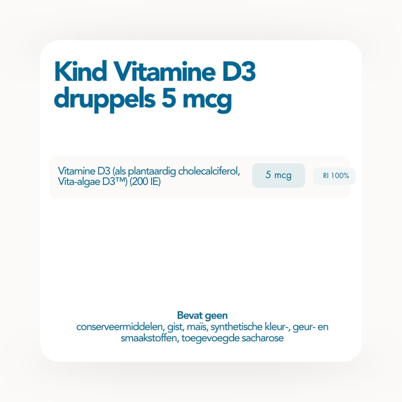 Bonusan Vitamine D3 Kind afbeelding