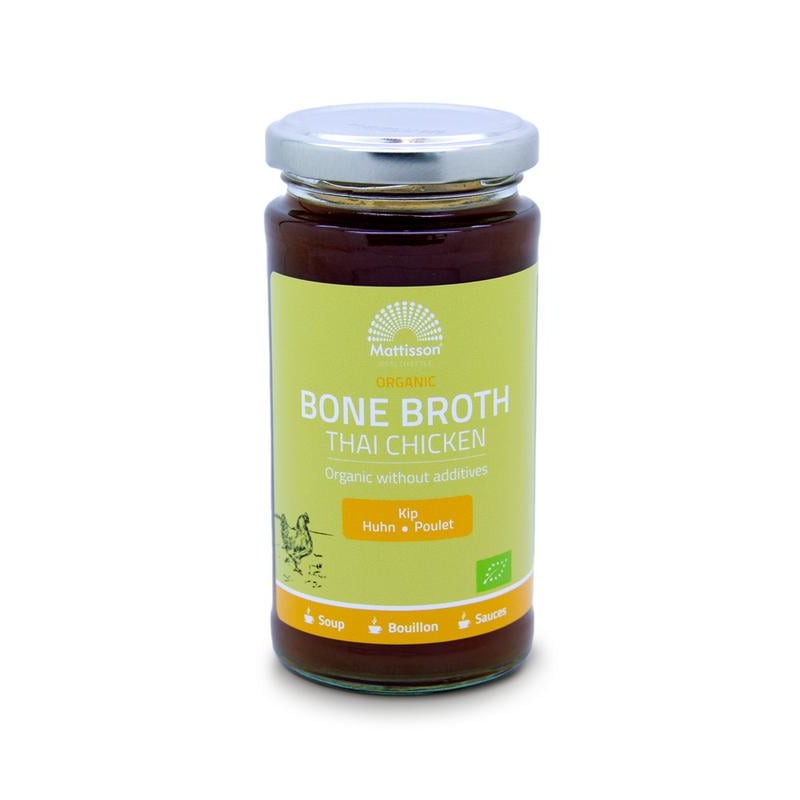 Mattisson Healthstyle Organic Thai Chicken Bone Broth afbeelding