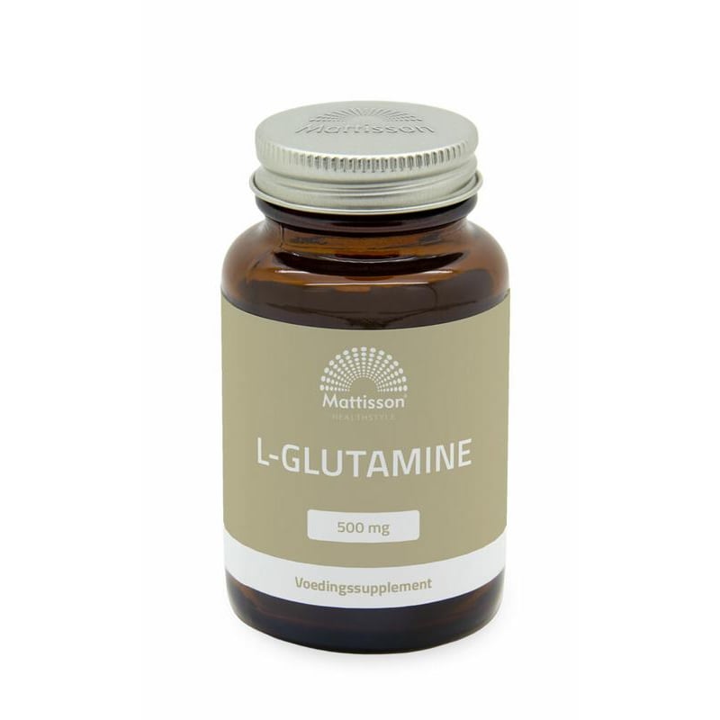 Mattisson Healthstyle L-Glutamine 500mg afbeelding