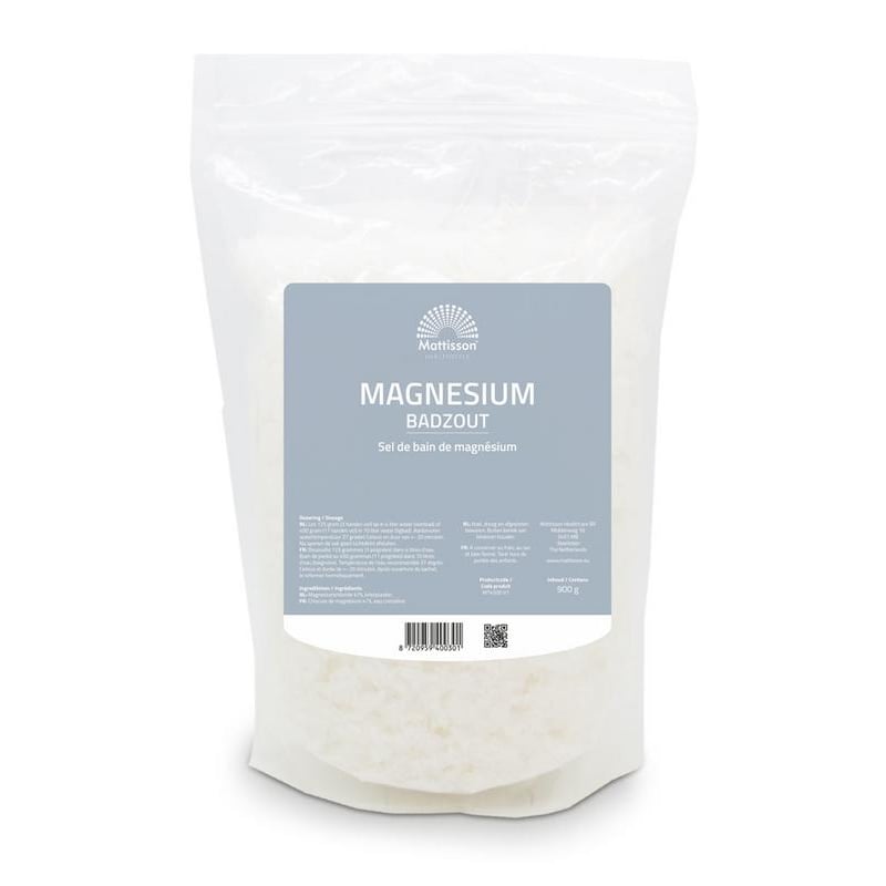 Mattisson Healthstyle Magnesium Badzout afbeelding