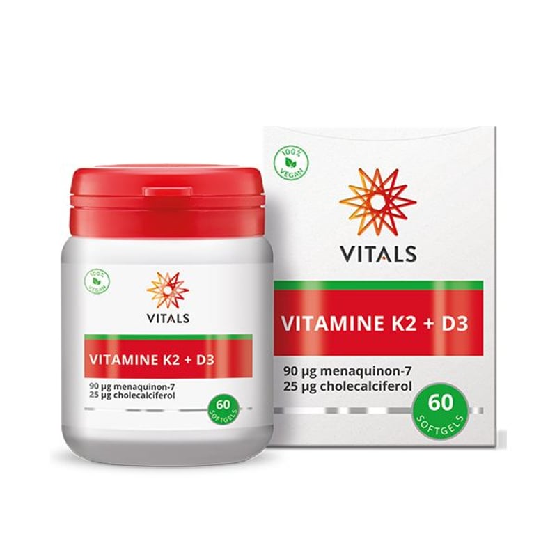 Vitals Vitamine K2 + D3 afbeelding