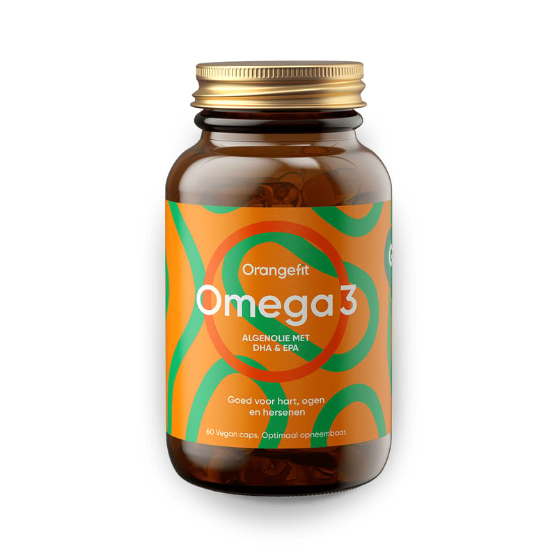Orangefit Omega-3 Algenolie afbeelding