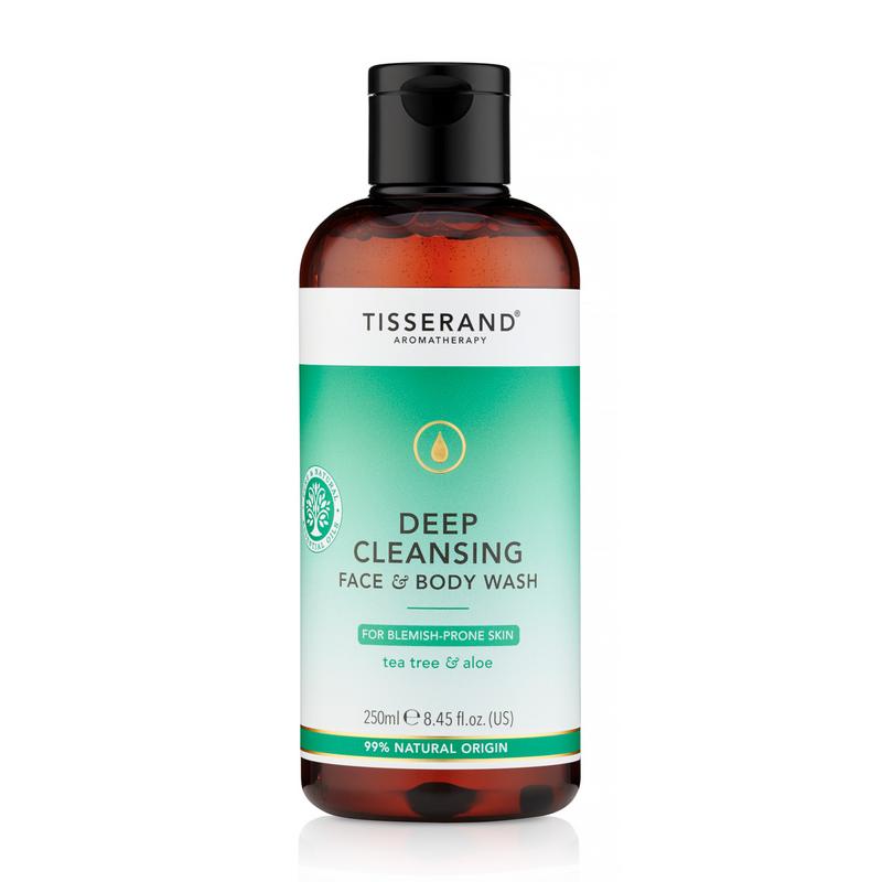 Tisserand Face & Body Wash TeaTree & Aloe Deep Cleansing afbeelding