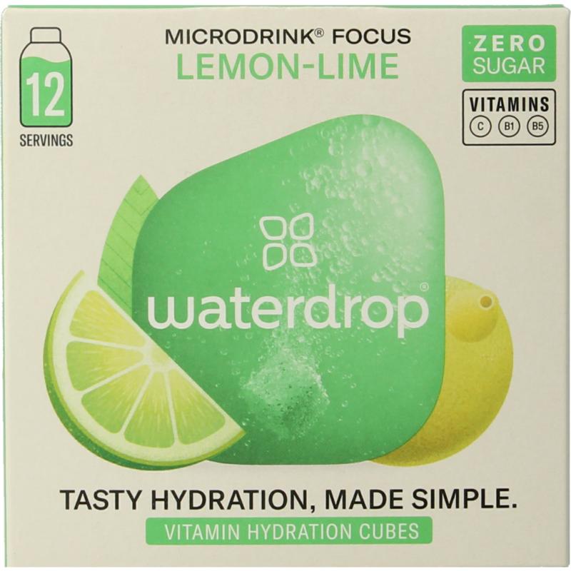 Waterdrop Microdrink Focus Lemon Lime afbeelding