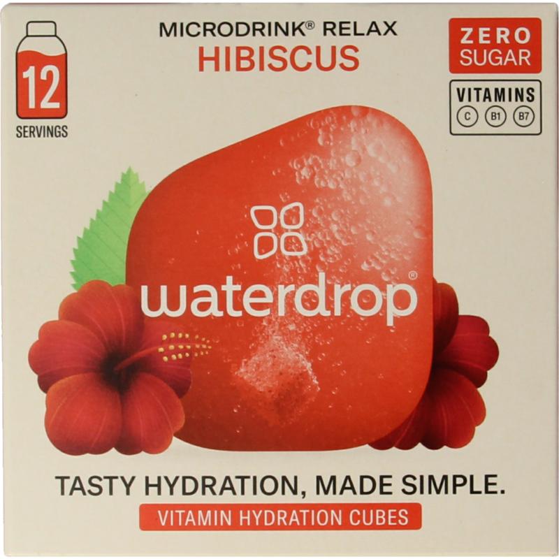 Waterdrop Microdrink Relax Hibiscus afbeelding