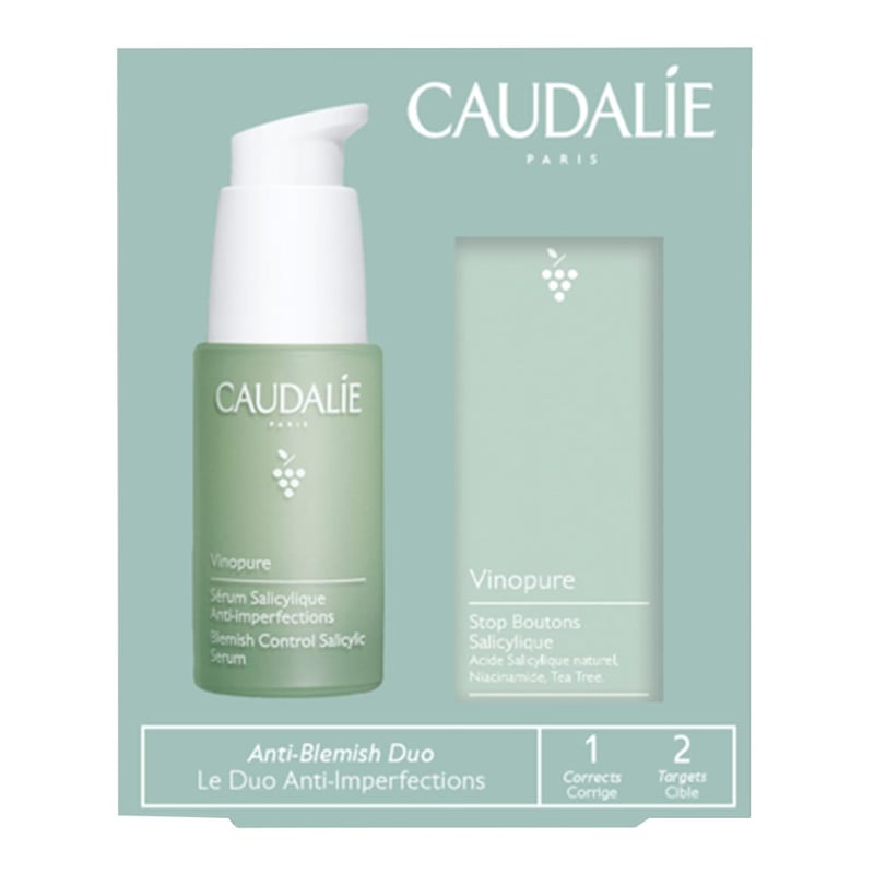 Caudalie Vinopure Serum tegen Onzuiverheden + gratis Salicylic Spot Solution afbeelding