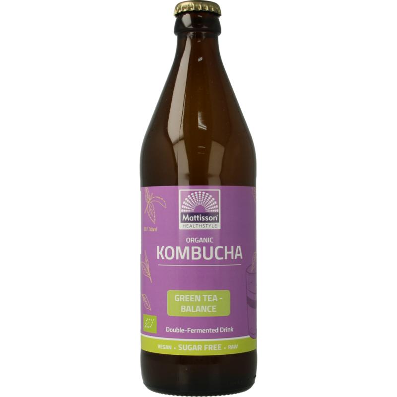 Mattisson Healthstyle Kombucha green tea - balance afbeelding