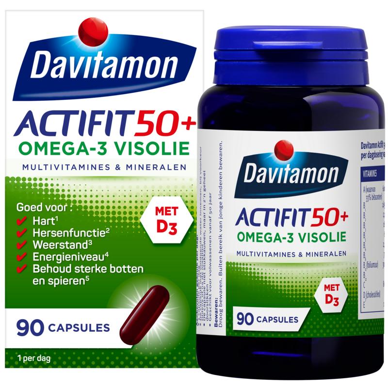 Davitamon Actifit 50+ Omega 3 afbeelding