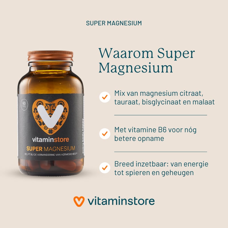 Vitaminstore Super Magnesium afbeelding