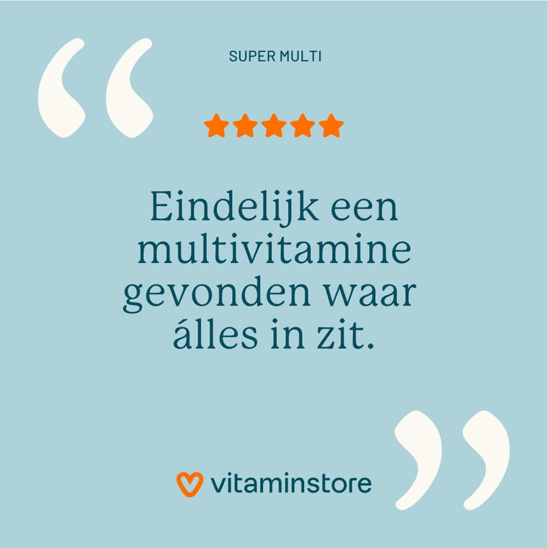 Vitaminstore Super Multi (multivitamine) afbeelding