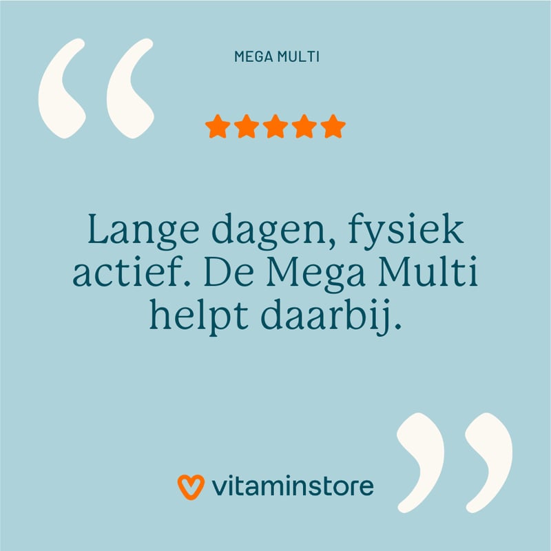 Vitaminstore Mega Multi (multivitamine) afbeelding