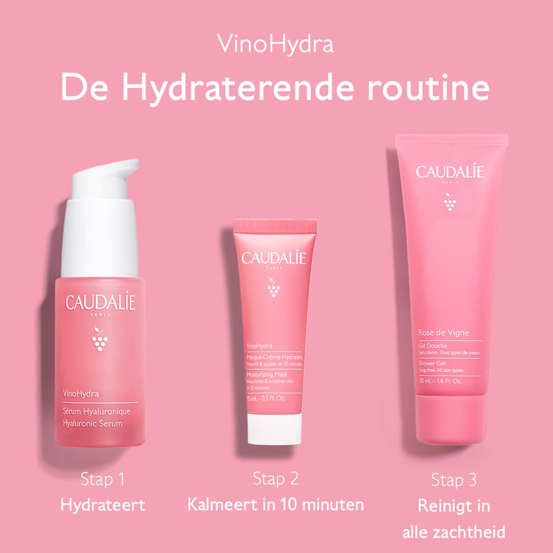 Caudalie Kerstset VinoHydra Serum Hyaluronzuur afbeelding