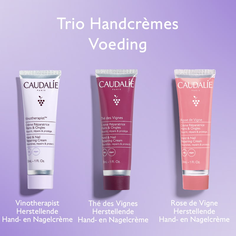 Caudalie Kerstset Trio Handcrèmes afbeelding