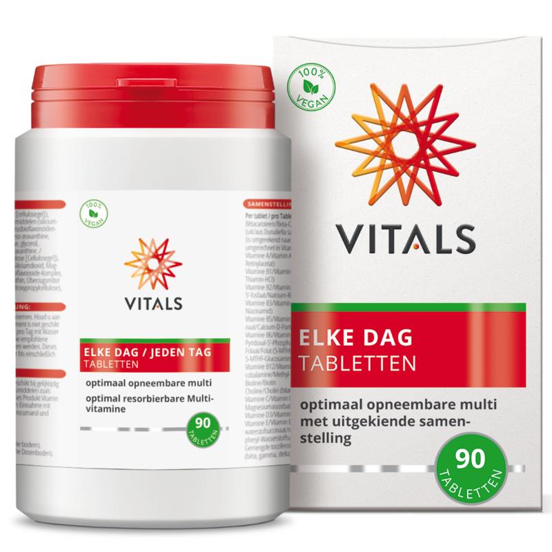 Vitals Elke Dag Tabletten (één-per-dag) afbeelding