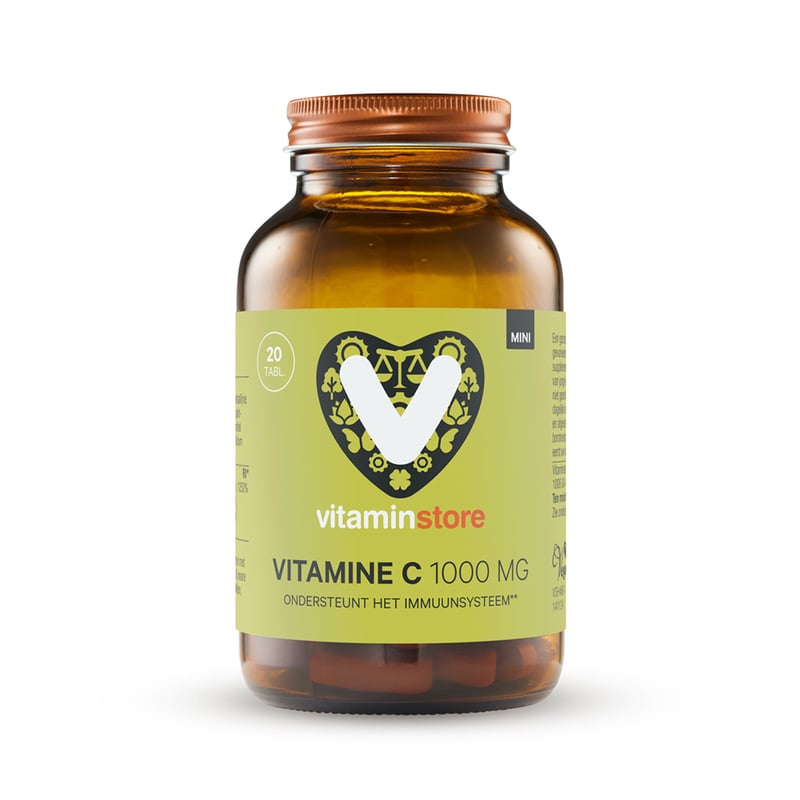 Vitaminstore Vitamine C mini verpakking afbeelding